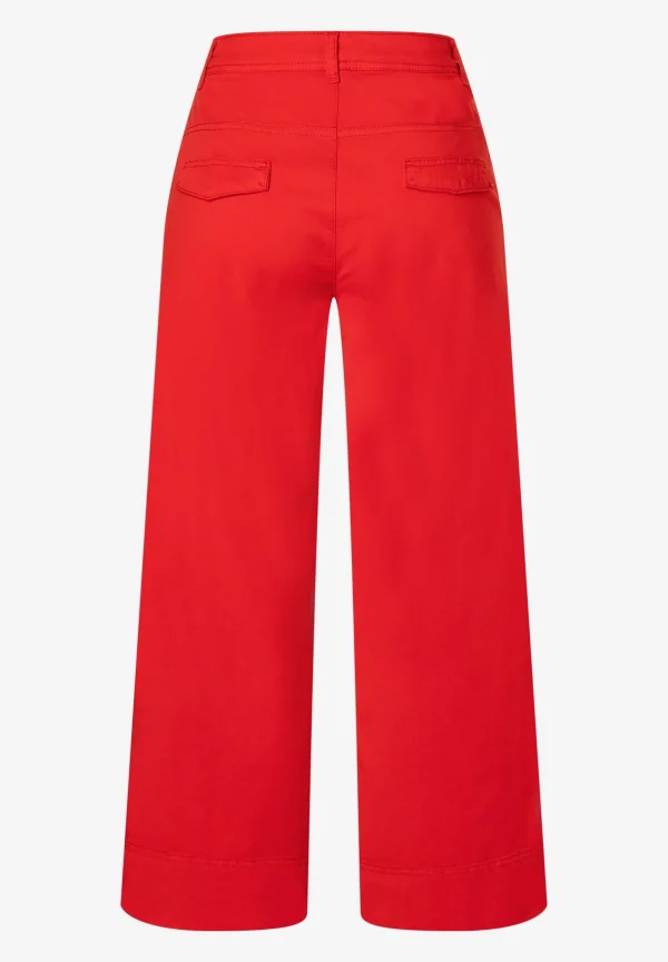 MORE & MORE Baumwoll-Culotte, soft red, Frühjahrs-Kollektion