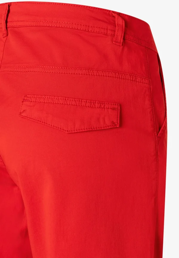 MORE & MORE Baumwoll-Culotte, soft red, Frühjahrs-Kollektion
