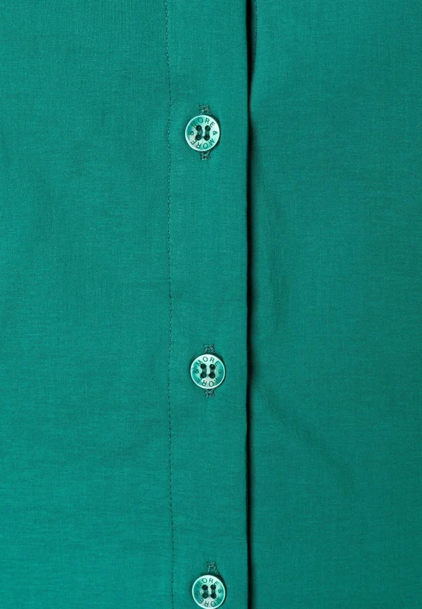 MORE & MORE Baumwoll/Stretch Bluse, summergarden green, Sommer-Kollektion