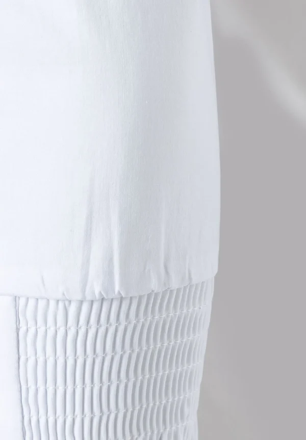 MORE & MORE Baumwoll/Stretch Bluse, weiß, Sommer-Kollektion
