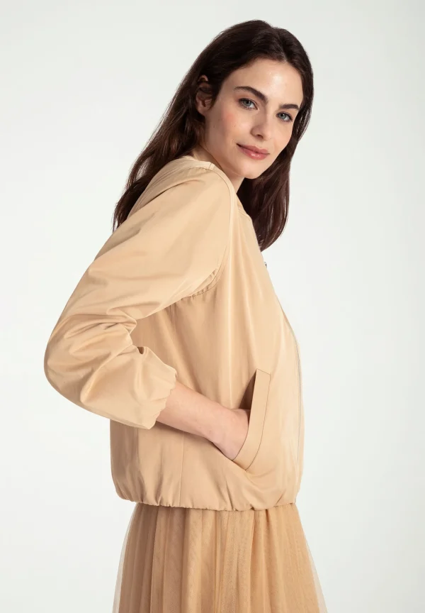 MORE & MORE Blouson, cork , Frühjahrs-Kollektion