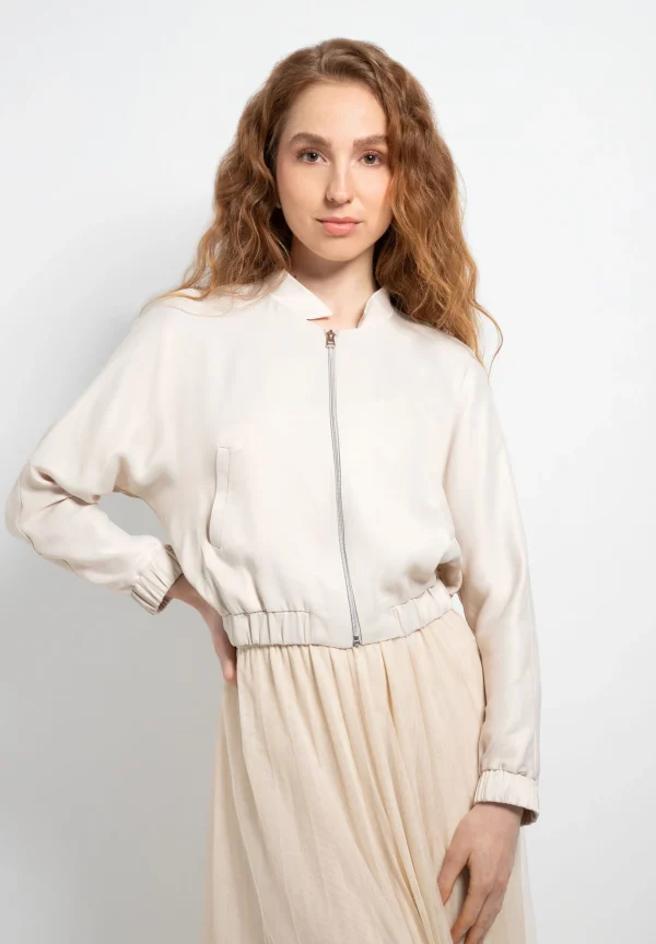 MORE & MORE Blouson, sand, Sommer-Kollektion