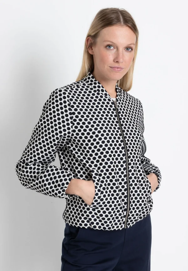 MORE & MORE Blouson, Tupfen, Frühjahrs-Kollektion
