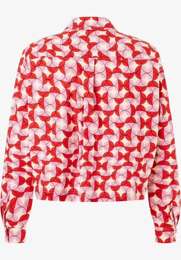 MORE & MORE Blusenjacke, Print, Frühjahrs-Kollektion