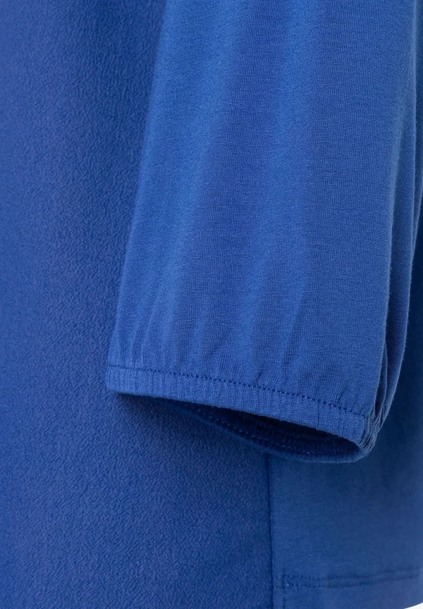 MORE & MORE Blusenshirt, 3/4 Arm, gitanes blue, Frühjahrs-Kollektion