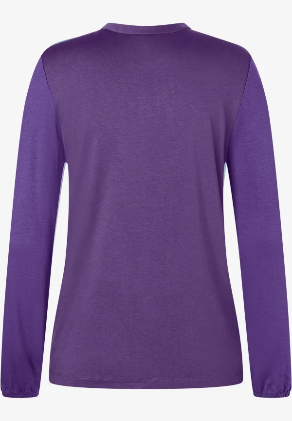 MORE & MORE Blusenshirt, pure purple, Herbst-Kollektion