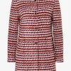 MORE & MORE Bouclé-Jacke lang, Herbst-Kollektion