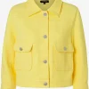 MORE & MORE Bouclé-Jacke, tender yellow, Frühjahrs-Kollektion