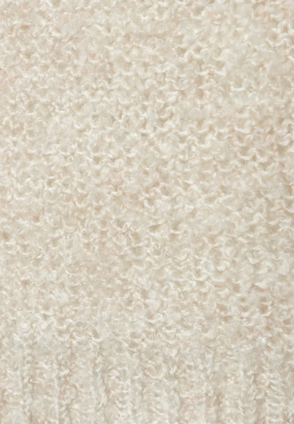 MORE & MORE Bouclé-Pullover, powder creme, Herbst-Kollektion