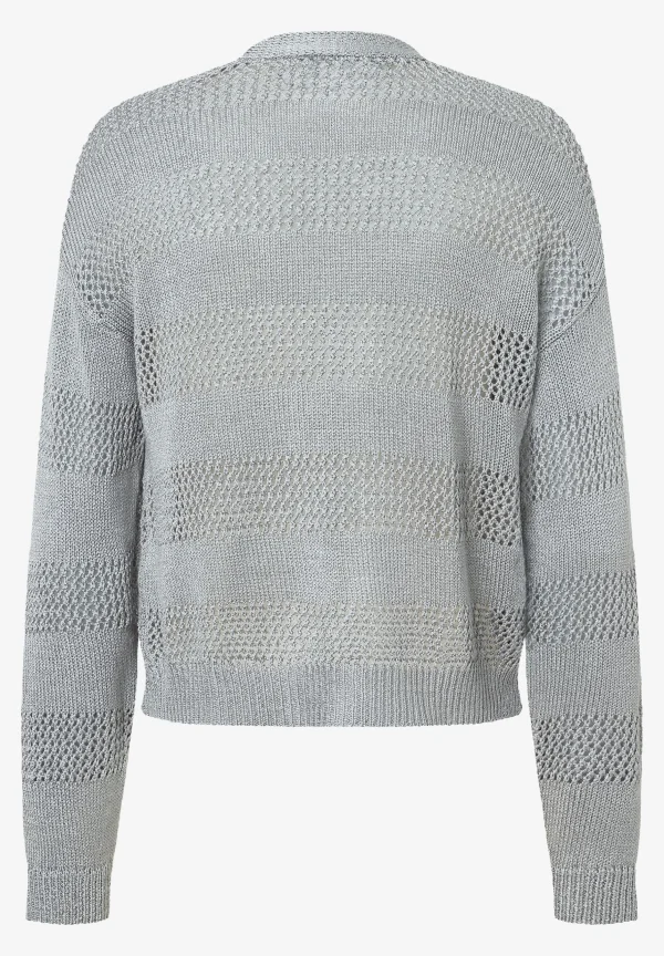 MORE & MORE Cardigan, fine grey, Frühjahrs-Kollektion