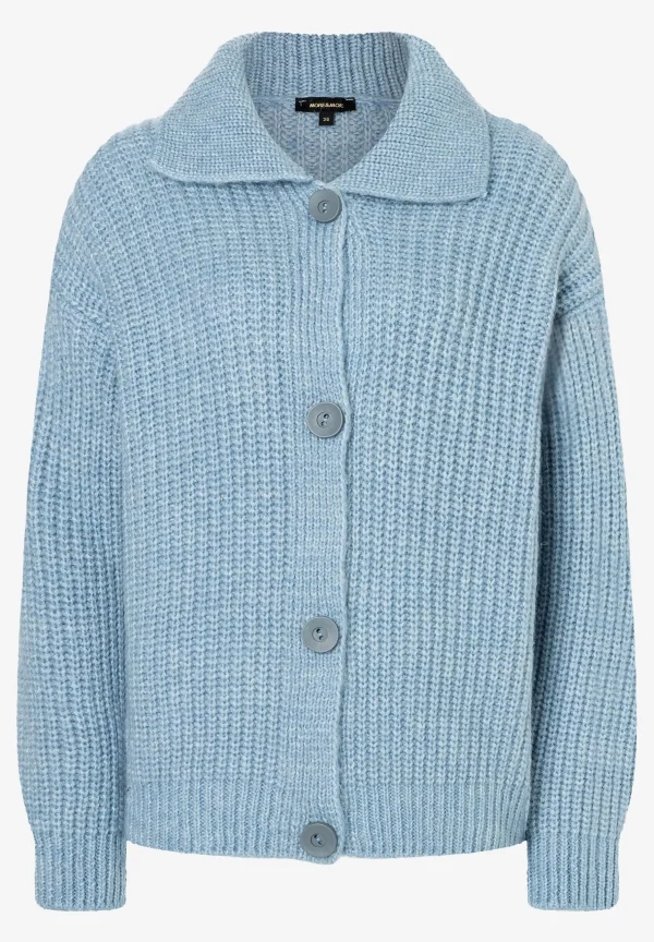 MORE & MORE Cardigan, hell melange, Winter-Kollektion