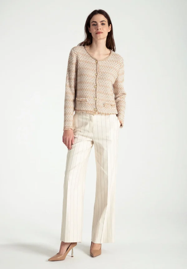 MORE & MORE Cardigan mit Struktur, Frühjahrs-Kollektion