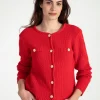 MORE & MORE Cardigan, soft red, Frühjahrs-Kollektion