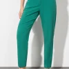MORE & MORE Hose, Hedy, summergarden green, Sommer-Kollektion
