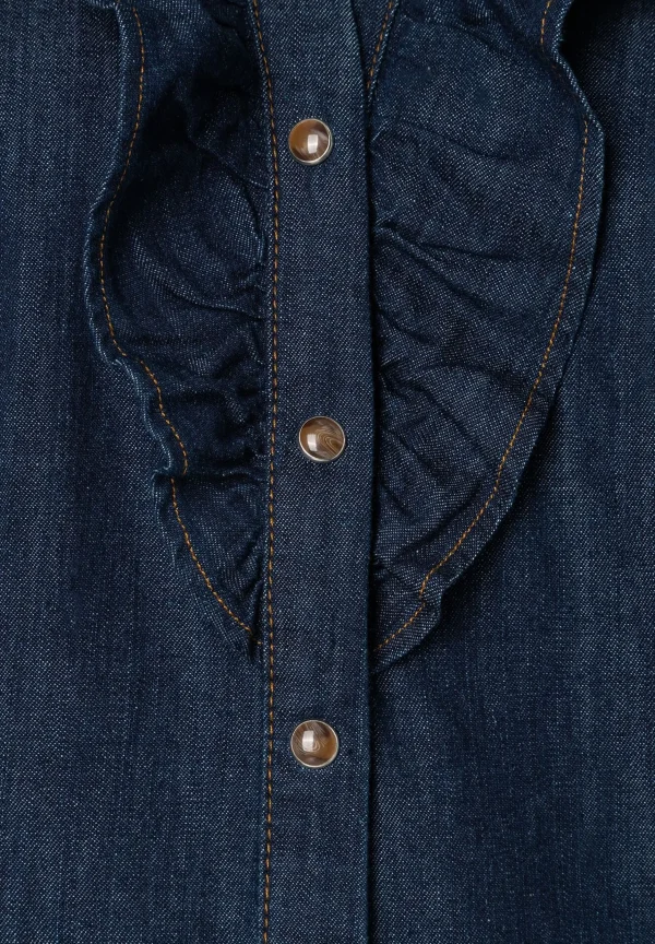 MORE & MORE Jeansbluse, Frühjahrs-Kollektion
