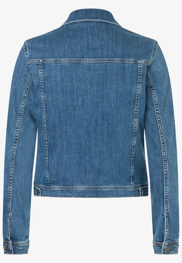 MORE & MORE Jeansjacke, blue , Frühjahrs-Kollektion