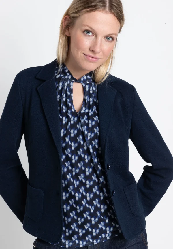 MORE & MORE Jerseyblazer, , Frühjahrs-Kollektion
