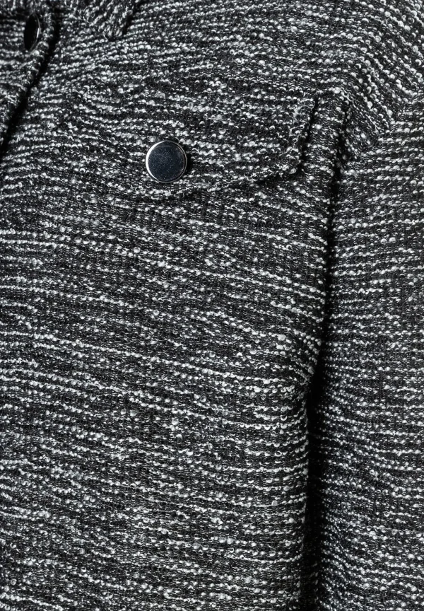 MORE & MORE Jerseyjacke, grau melange