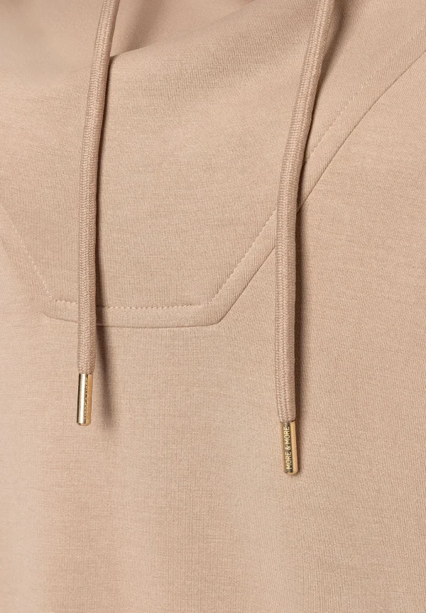 MORE & MORE Kapuzensweatshirt, macchiato, Herbst-Kollektion
