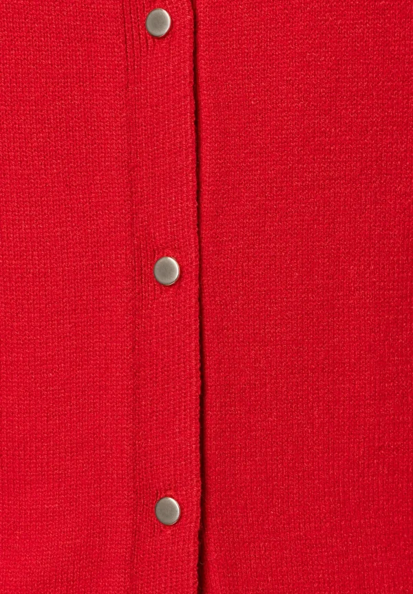 MORE & MORE Kurzarm-Cardigan, soft red, Frühjahrs-Kollektion
