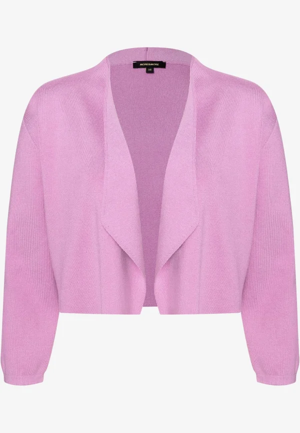 MORE & MORE kurzer Cardigan, summer lavender, Sommer-Kollektion
