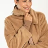 MORE & MORE kuschelige Fake Fur Jacke, Herbst-Kollektion