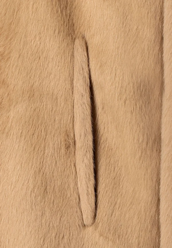 MORE & MORE kuschelige Fake Fur Jacke, Herbst-Kollektion
