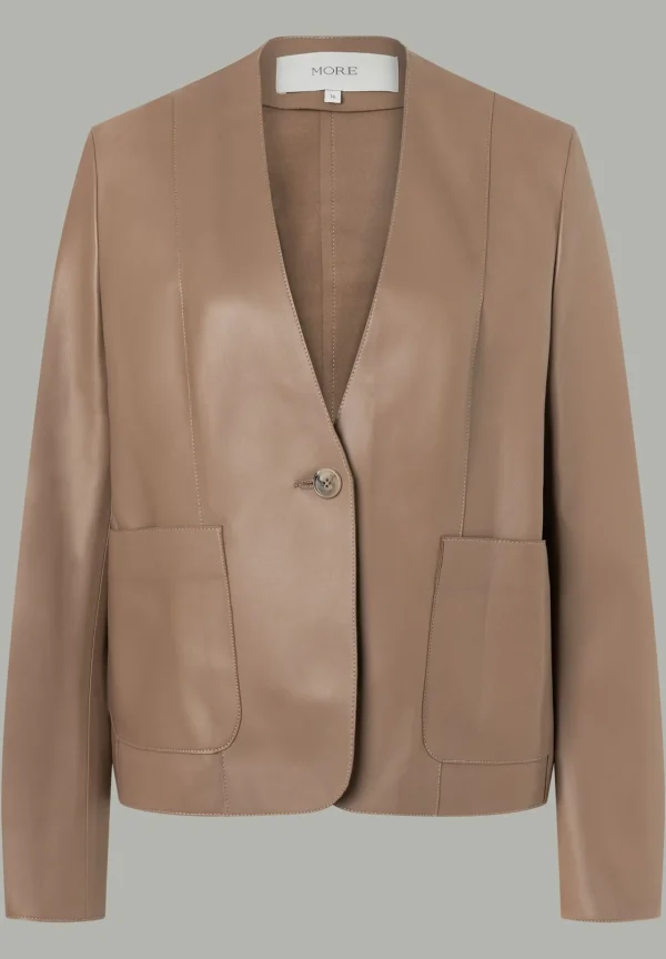 MORE & MORE Lederblazer, MORE