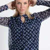 MORE & MORE Meshshirt, Dot Print, Frühjahrs-Kollektion