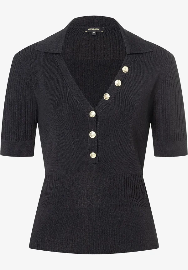MORE & MORE Polo-Pullover, , Frühjahrs-Kollektion
