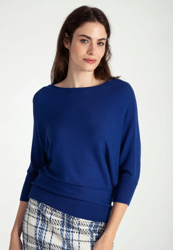 MORE & MORE Pullover, gitanes blue, Frühjahrs-Kollektion