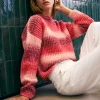 MORE & MORE Pullover mit Farbverlauf, Herbst-Kollektion