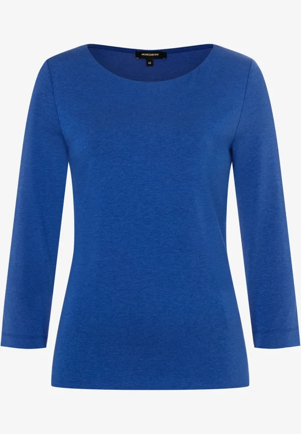 MORE & MORE Shirt, 3/4 Arm, gitanes blue, Frühjahrs-Kollektion