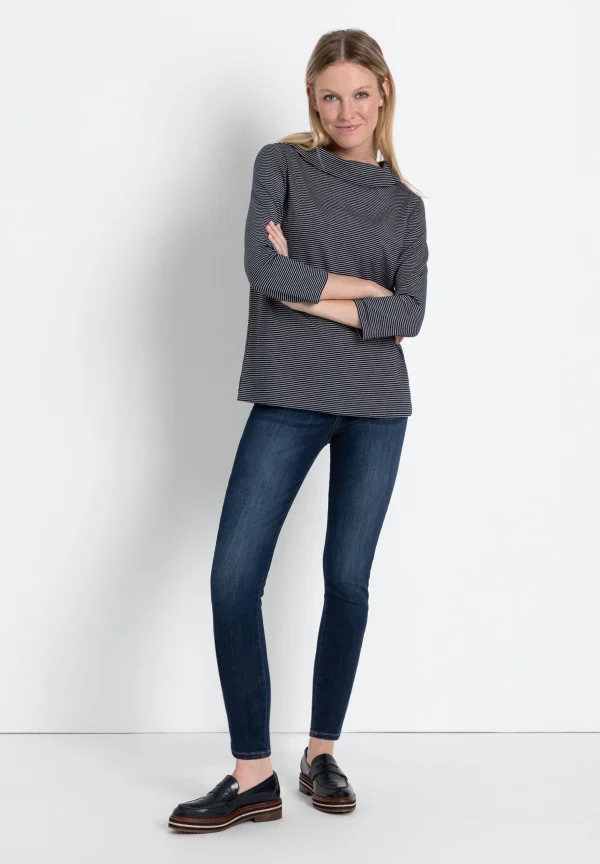MORE & MORE Sweatshirt, gestreift, Frühjahrs-Kollektion