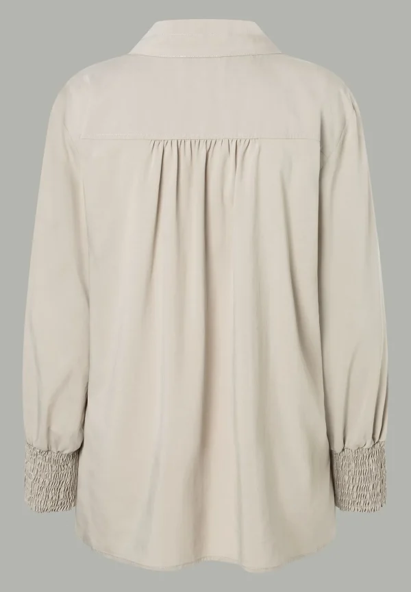 MORE & MORE weite Bluse mit Schluppe, , MORE