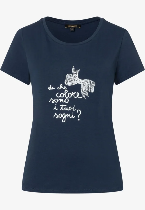 MORE & MORE Wording-Shirt, , Frühjahrs-Kollektion